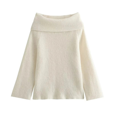 Fireside Off Shoulder Loose Sweater