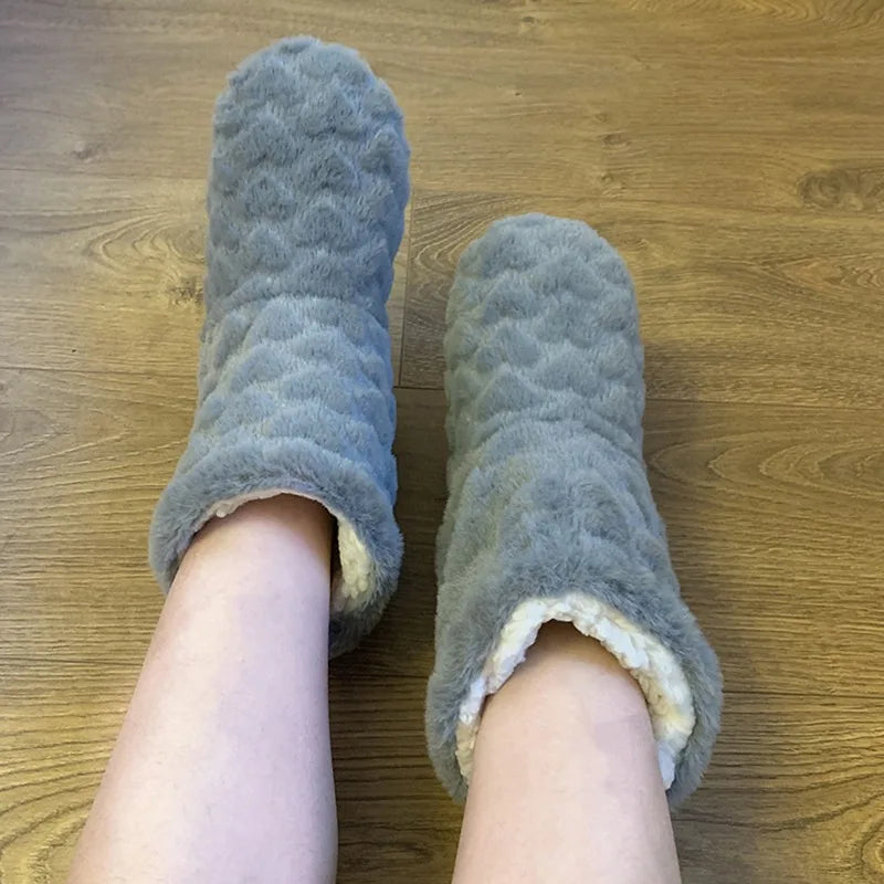 Cuddle Natural Shearling Sock Slippers