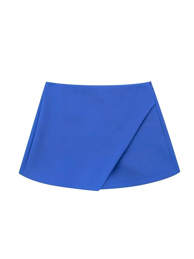 Cutest Wrap High Waist Mini Skort