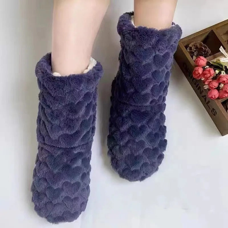 Cuddle Natural Shearling Sock Slippers