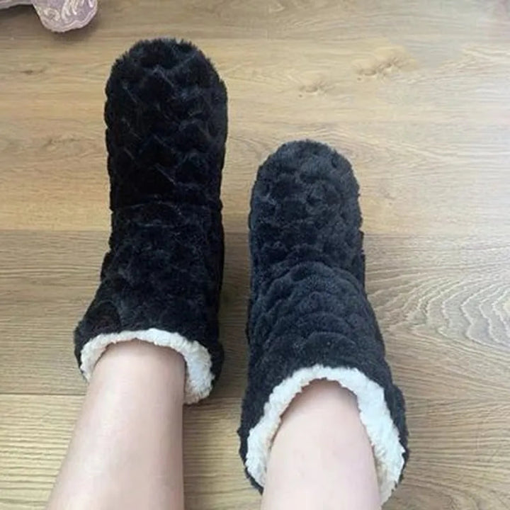 Cuddle Natural Shearling Sock Slippers