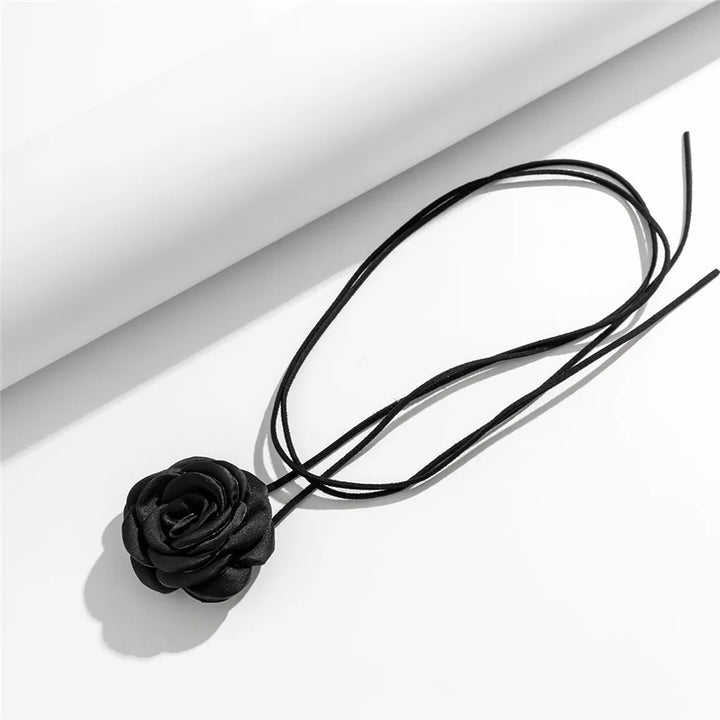 Rare Rose 3D Choker Necklace