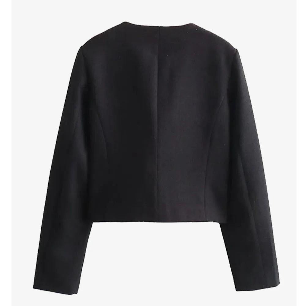 Milana Round Neckline Classic Short Jacket