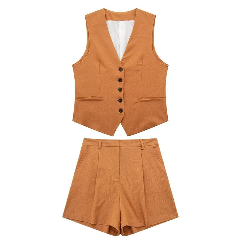 Desert Safari Vest & Shorts Set