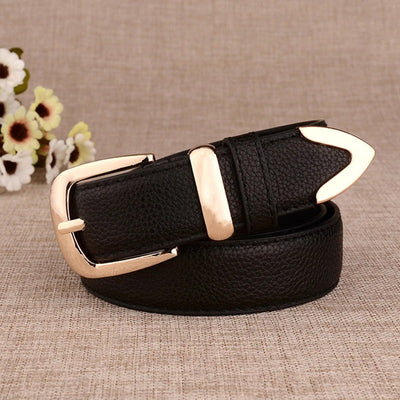 Beauden Buckle Belt With Golden Tip