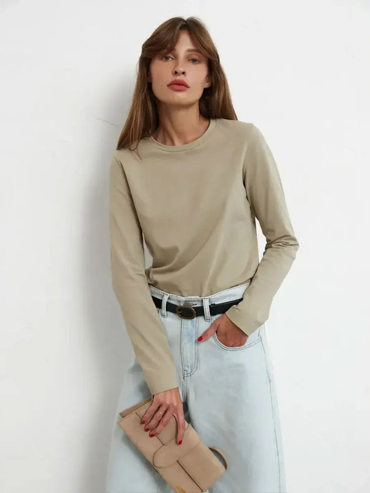 Essential Fit Cotton Long Sleeves Shirt