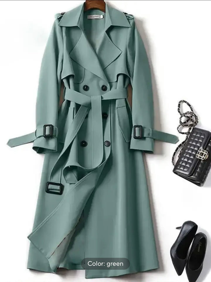 Style Storm Belted Trench Coat