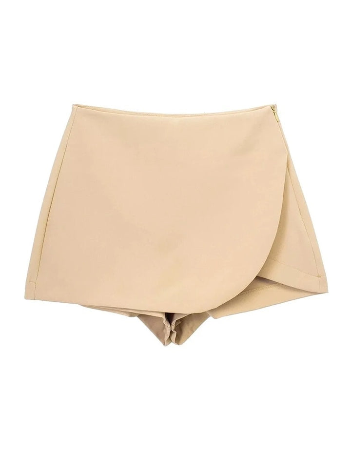 Cutest Wrap High Waist Mini Skort