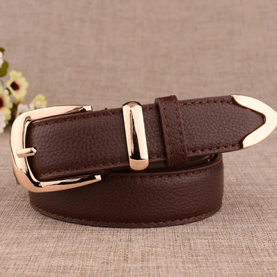 Beauden Buckle Belt With Golden Tip