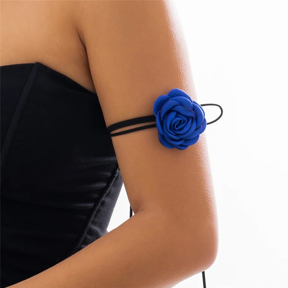 Rare Rose 3D Choker Necklace