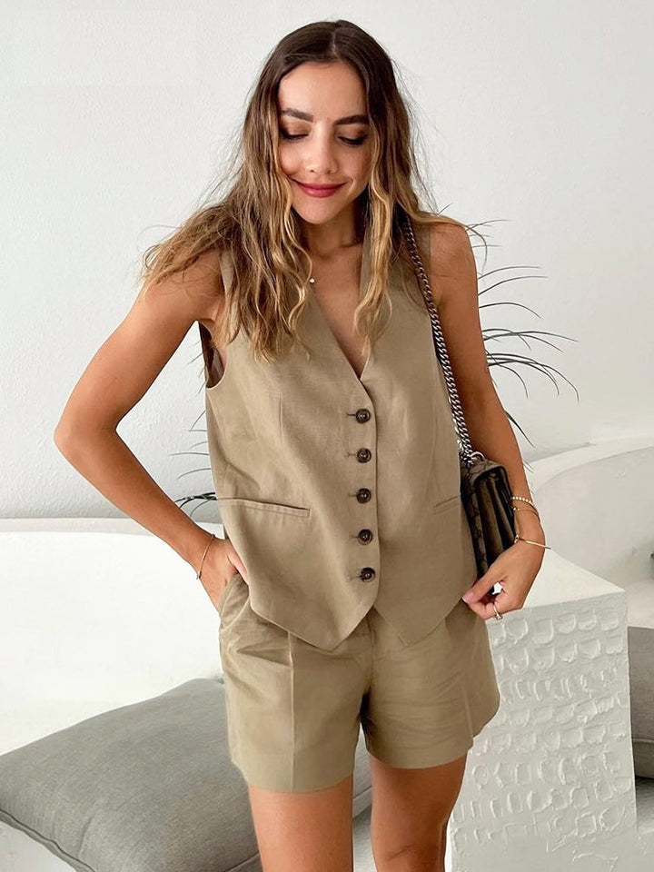 Desert Safari Vest & Shorts Set