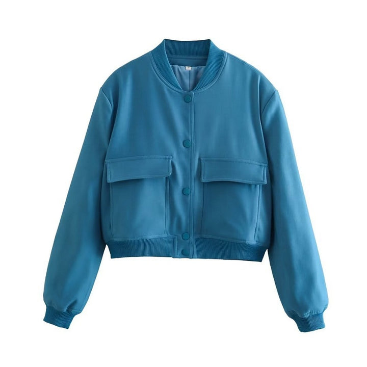 Ready For Anything Chic Vintage Bomber Jacket