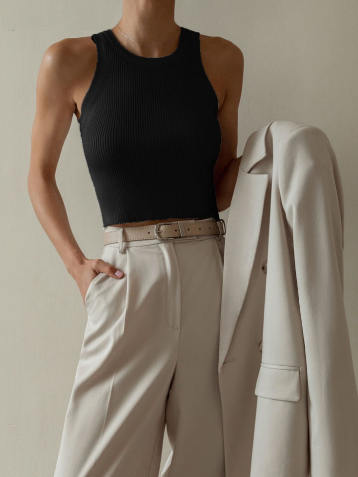 Effortless Everyday Ribbed Crop Top