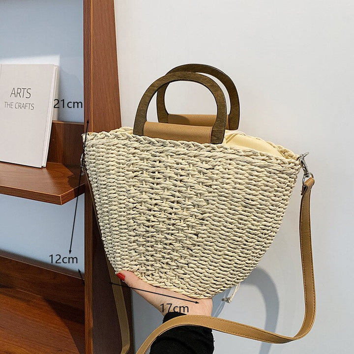 Coco Bali Woven Straw Tote Bag Bags