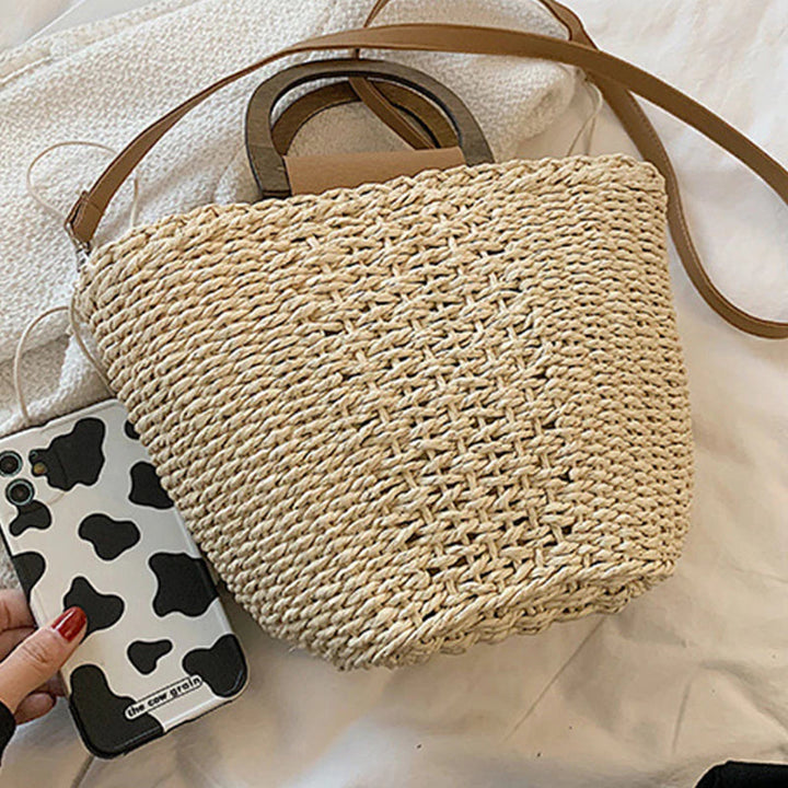 Coco Bali Woven Straw Tote Bag Bags