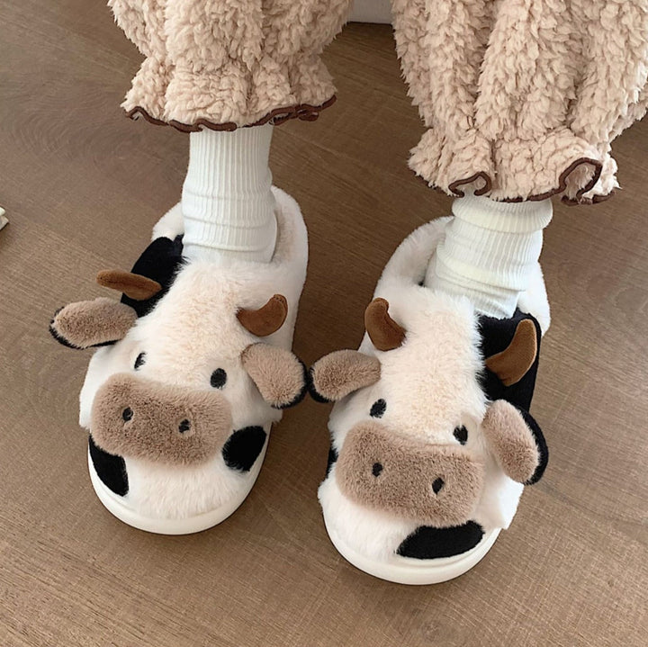 Coco The Cutest Cow Cozy Slippers slippers