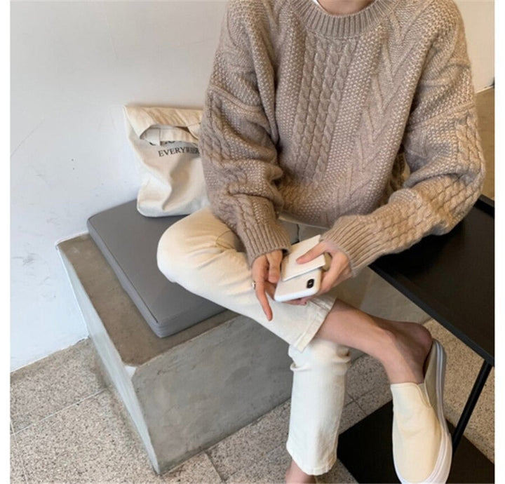 Coco Cable knit Loose Sweater Sweater